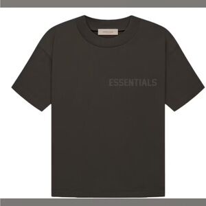 Essentials Black Short Sleeve Tee New with Tags and bag